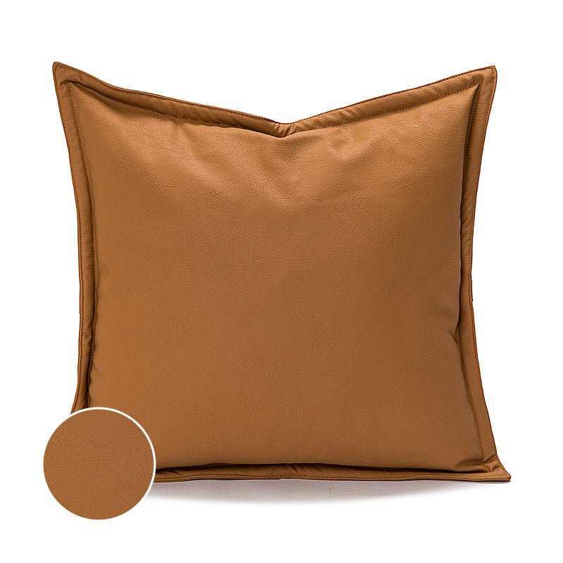 Sofa Bedroom Bay Window Nordic Brown Brown Pillow Cover - Hearth & Lume