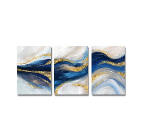 Abstract Canvas Painting Contemporary Art Poster - Hearth & Lume