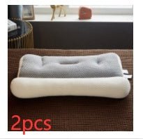 Anti - traction Soybean Fiber Pillow Neck Protection Pillow Simple Health Comfort - Hearth & Lume