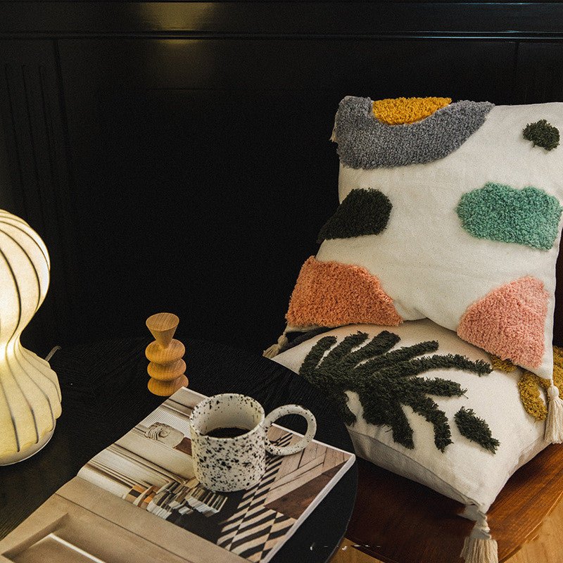 Tufted Model Room Sofa Pillowcase Homestay Home Decor - Hearth & Lume