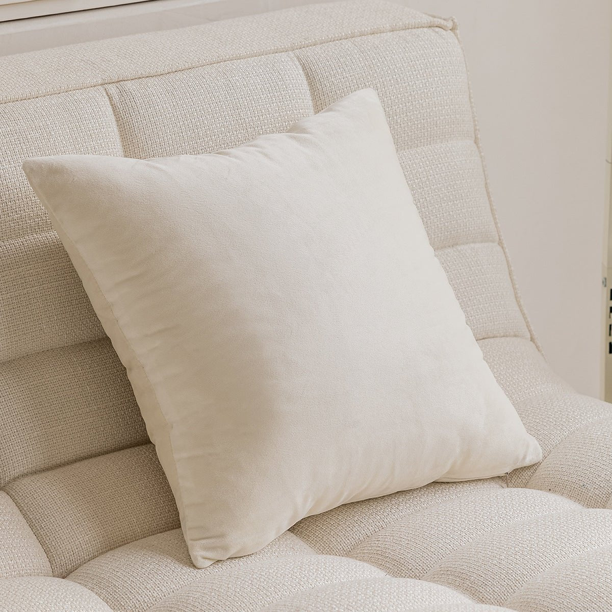 Pure Cotton Cream Style Sofa Pillow Cases Nordic Modern Minimalist Living Room Pillows - Hearth & Lume