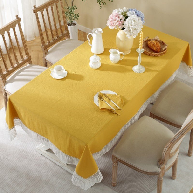 Solid Color Dormitory Tablecloth - Hearth & Lume