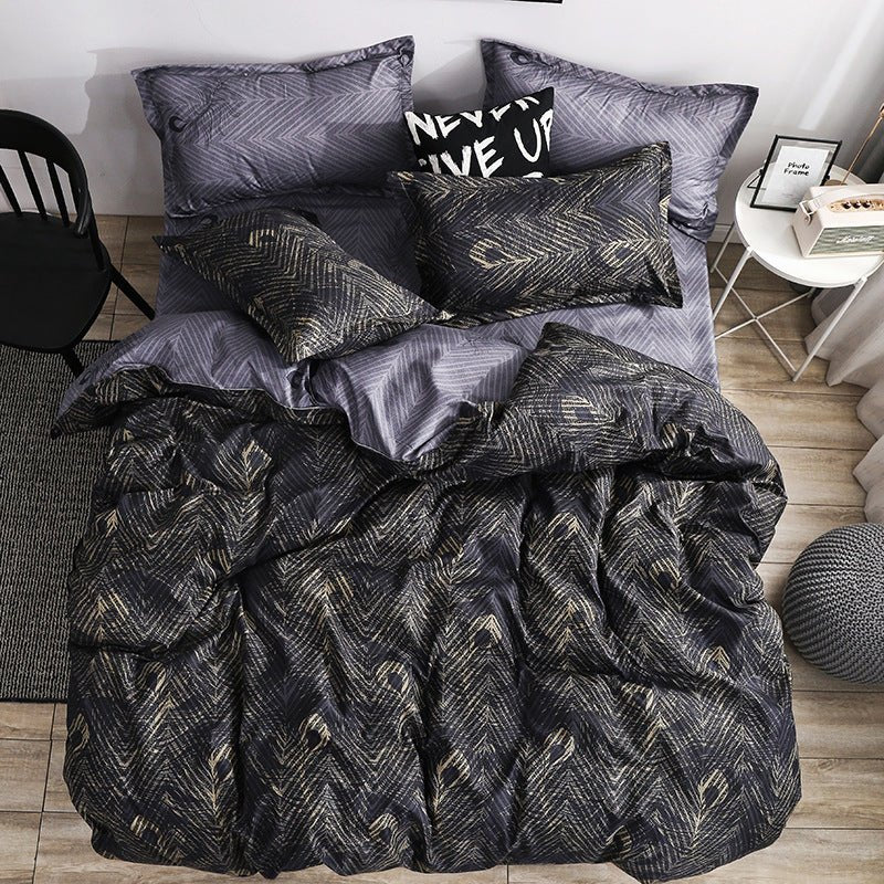 Quilt Duvet Cover 2 Pillow Cases Bedding Sets 3 Pcs - Hearth & Lume