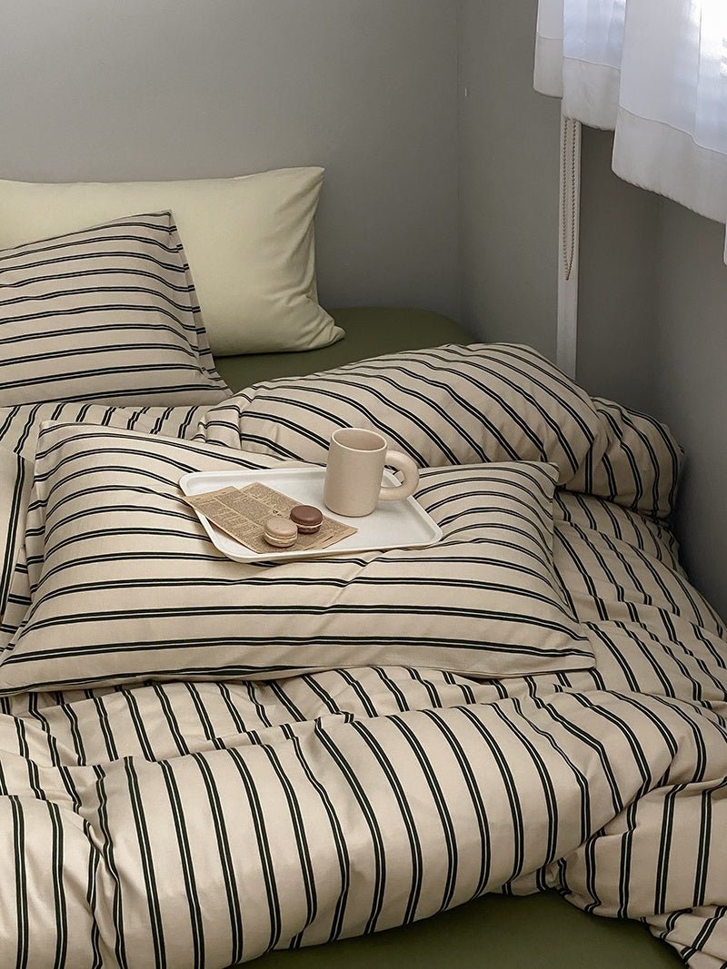 Double Bed Fitted Sheet Bedding Set - Hearth & Lume