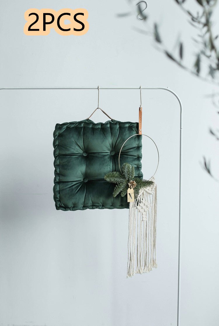 Simple Velvet Sofa Cushion Thickened Pillow - Hearth & Lume