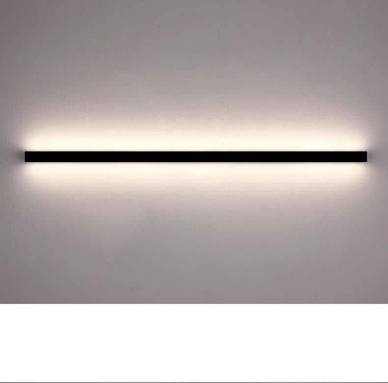 Minimalist Long Wall Bedroom Bedside Lamp - Hearth & Lume