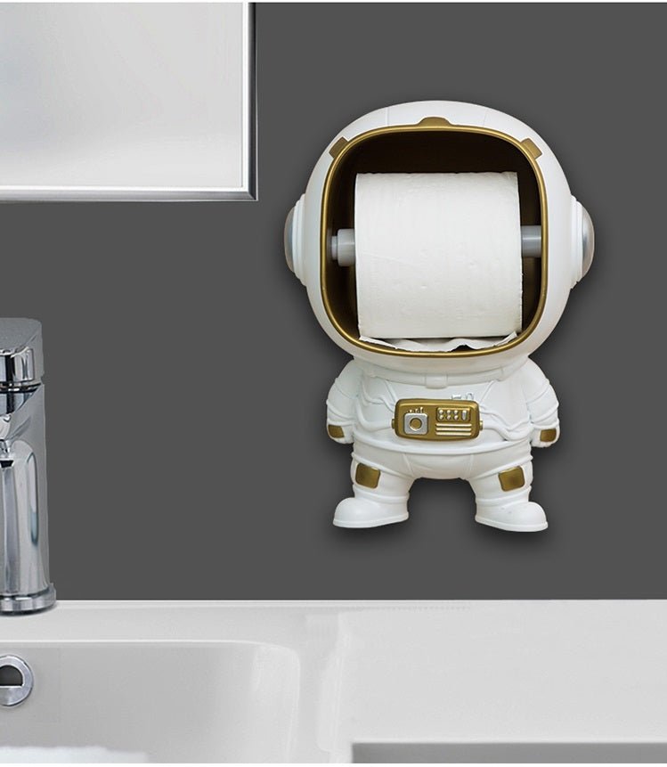 Wall - mounted Punch - free Creative Cartoon Cute Roll Paper Holder - Hearth & Lume