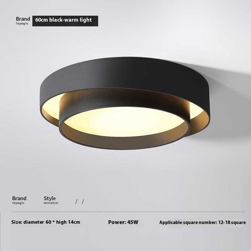 Led Ceiling Lamp Minimalist Creative Bedroom Light - Hearth & Lume