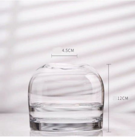 Simple Vase Creative Glass Living Room Dining Table Home Vase Vase - Hearth & Lume
