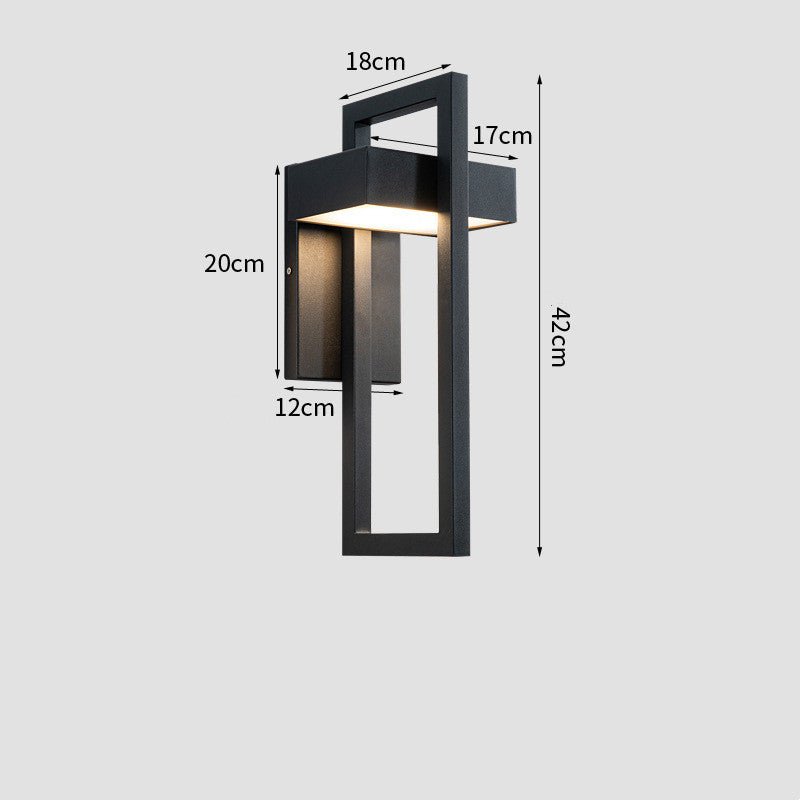 Outdoor Modern Minimalist Wall Lamp - Hearth & Lume