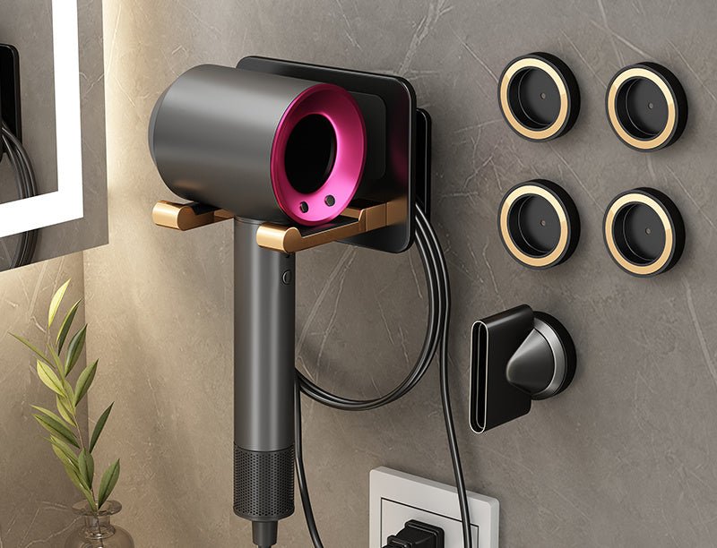 Hair Dryer Rack Without Punching - Hearth & Lume