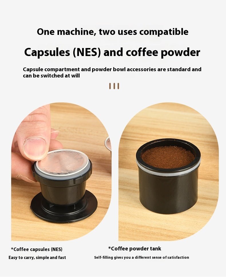 Wireless Portable Italian Coffee Machine for Outdoor Vehicle - mounted Home Use - Hearth & Lume