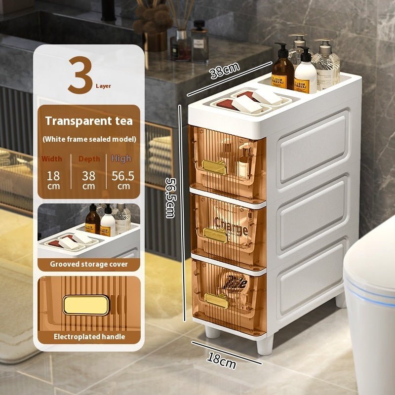 Thickened Storage Cabinet Living Room Snack Home Storage Rack - Hearth & Lume