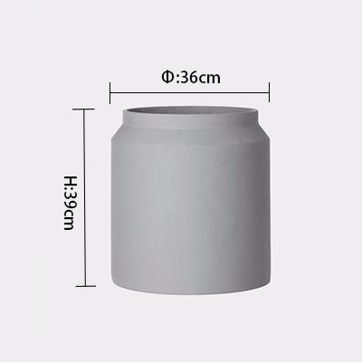 Nordic cement flower pot - Hearth & Lume
