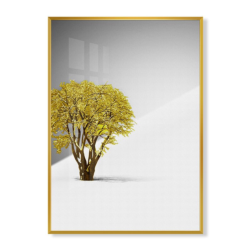 Abstract living room painting - Hearth & Lume