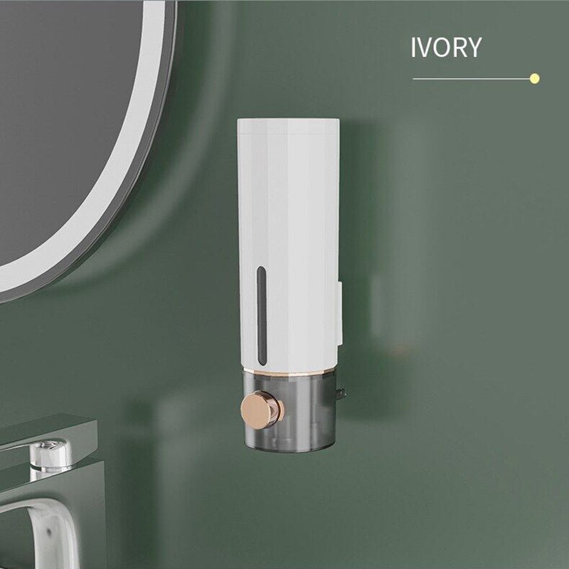 450ml Manual Wall Mounted Bathroom Liquid Soap Dispenser - Hearth & Lume
