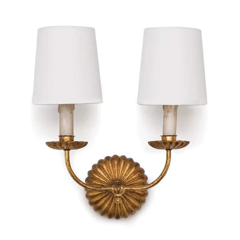 American Retro Wall Lamp Gold Foil - Hearth & Lume