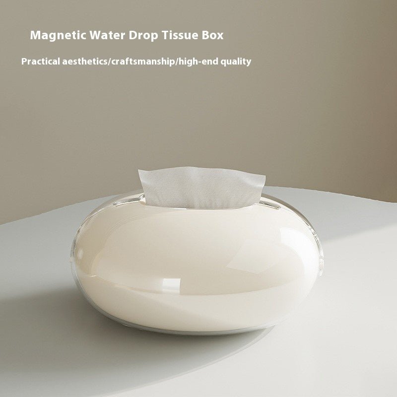 Creative Desktop Tissue Box Home High - end Entry Lux Artistic Advanced Sense - Hearth & Lume