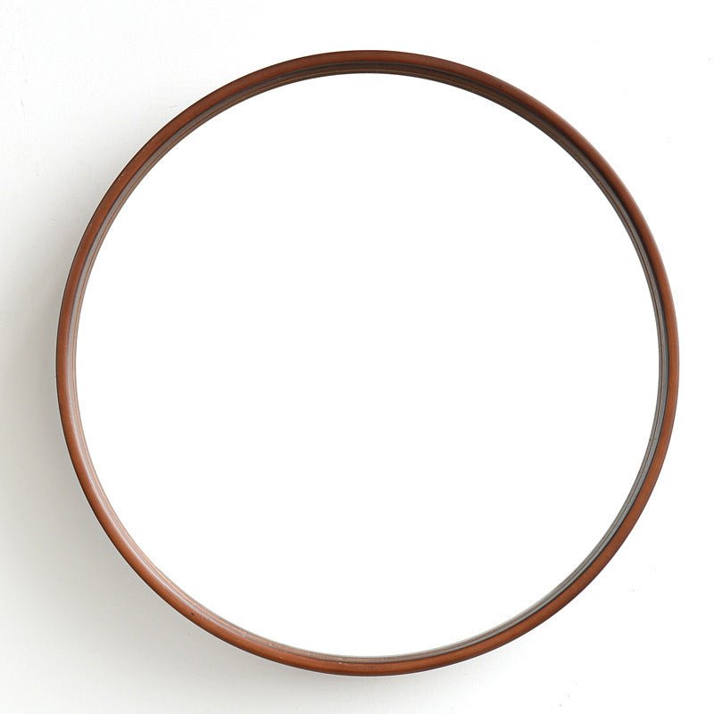 Bathroom Solid Wood Simple Bathroom Mirror Bedroom Hanging Mirror - Hearth & Lume