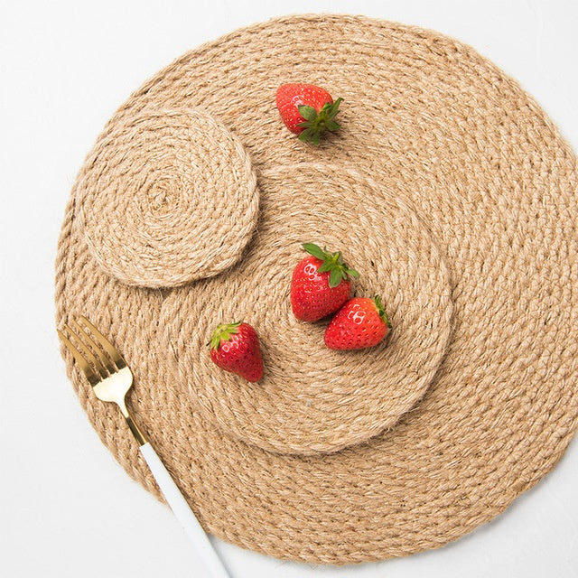 Kitchen table anti-scald heat insulation pad coaster plate mat