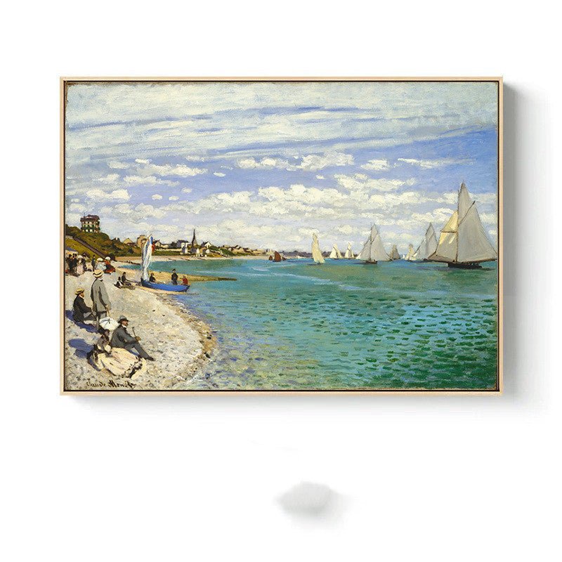 Monet Painting Living Room Decoration Painting - Hearth & Lume