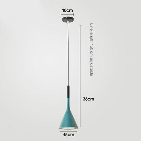 Simple single head Chandelier - Hearth & Lume