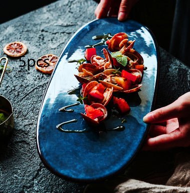 Sushi Sashimi Plate Snack Plate Flat Plate - Hearth & Lume