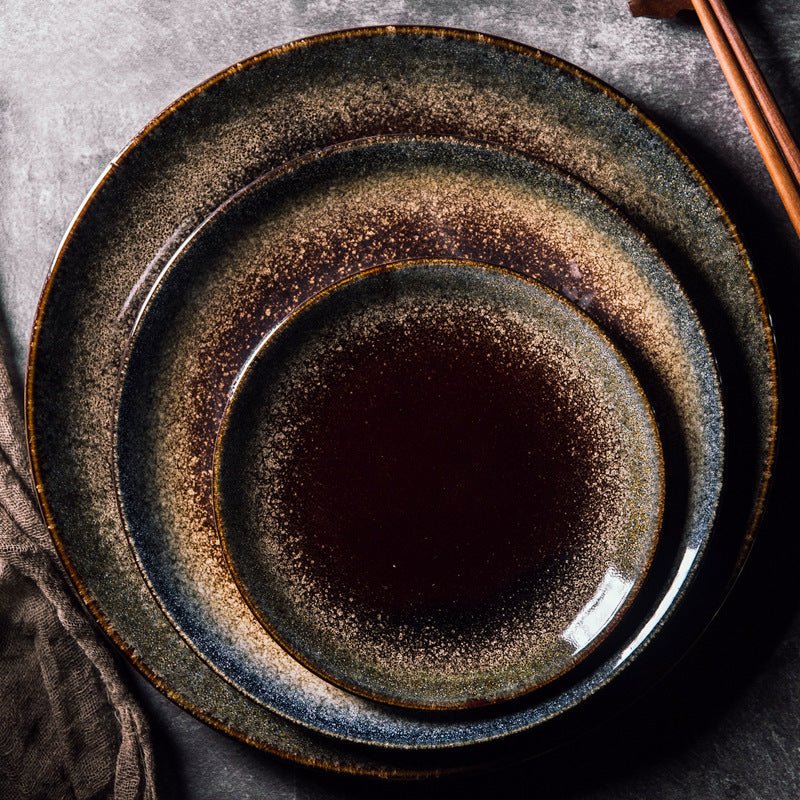Japanese - style Creative Household Ceramic Dishes - Hearth & Lume