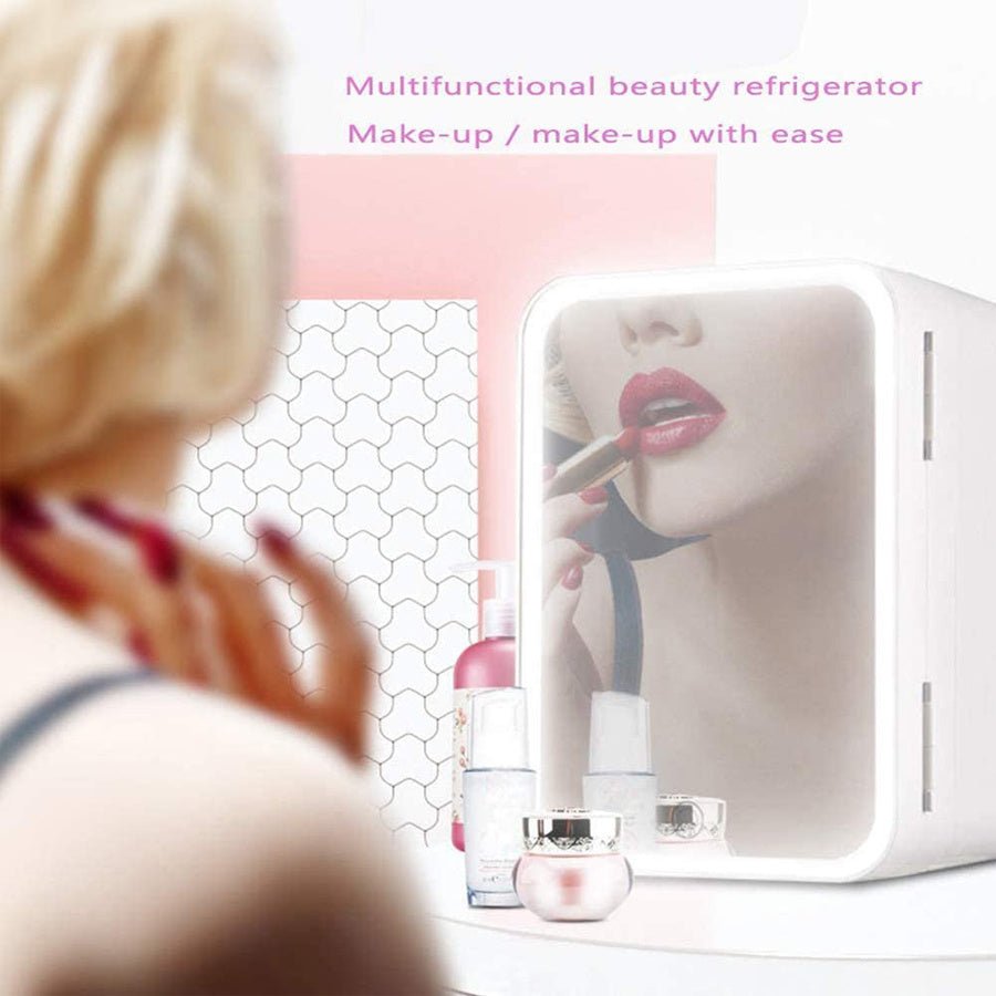 Mini Makeup Fridge Portable Cosmetic Refrigerator - Hearth & Lume