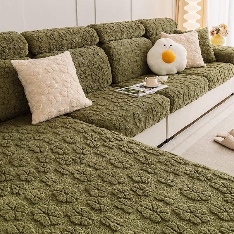 Anti - scratching Cushion Sofa Cover All - inclusive Universal Sofa Slipcover - Hearth & Lume