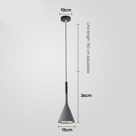 Simple single head Chandelier - Hearth & Lume