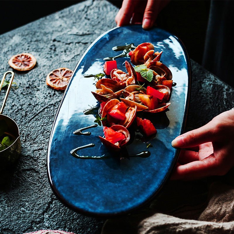 Sushi Sashimi Plate Snack Plate Flat Plate - Hearth & Lume