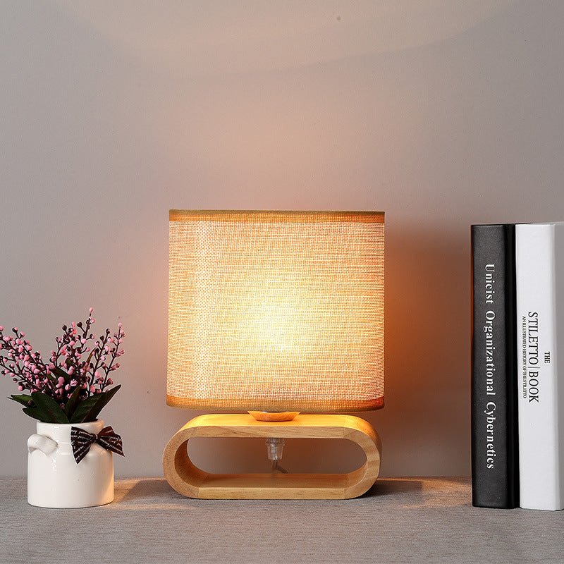 Nordic Japanese bedroom bedside table lamp - Hearth & Lume