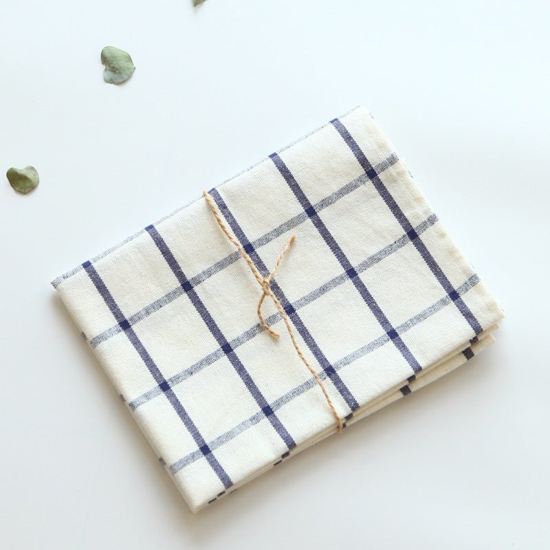 Nordic Style Cotton Striped Plaid Napkin - Hearth & Lume
