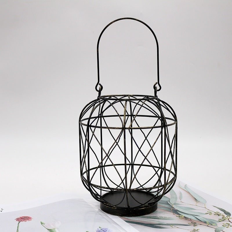Metal Table Candlestick Home Decoration Modern Romantic Iron Candle Holders - Hearth & Lume