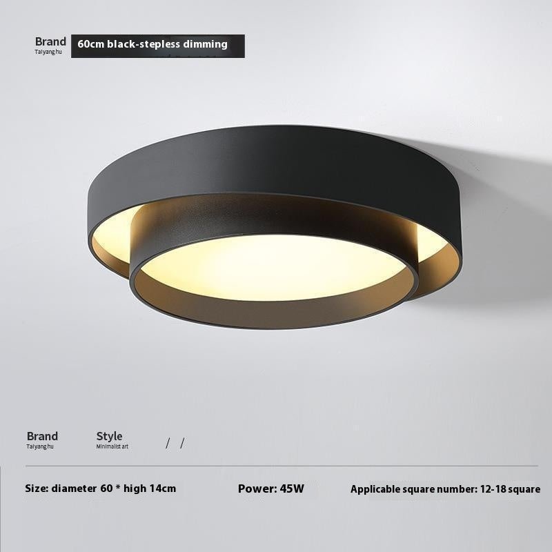 Led Ceiling Lamp Minimalist Creative Bedroom Light - Hearth & Lume