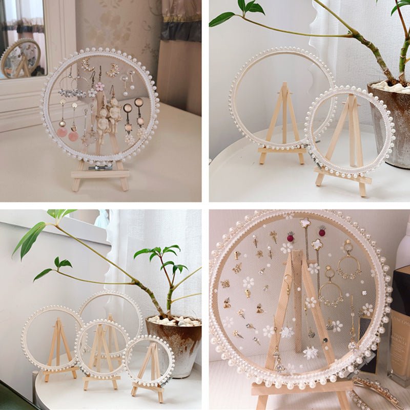 Earrings Shelf Style Earring Decoration Storage Rack - Hearth & Lume