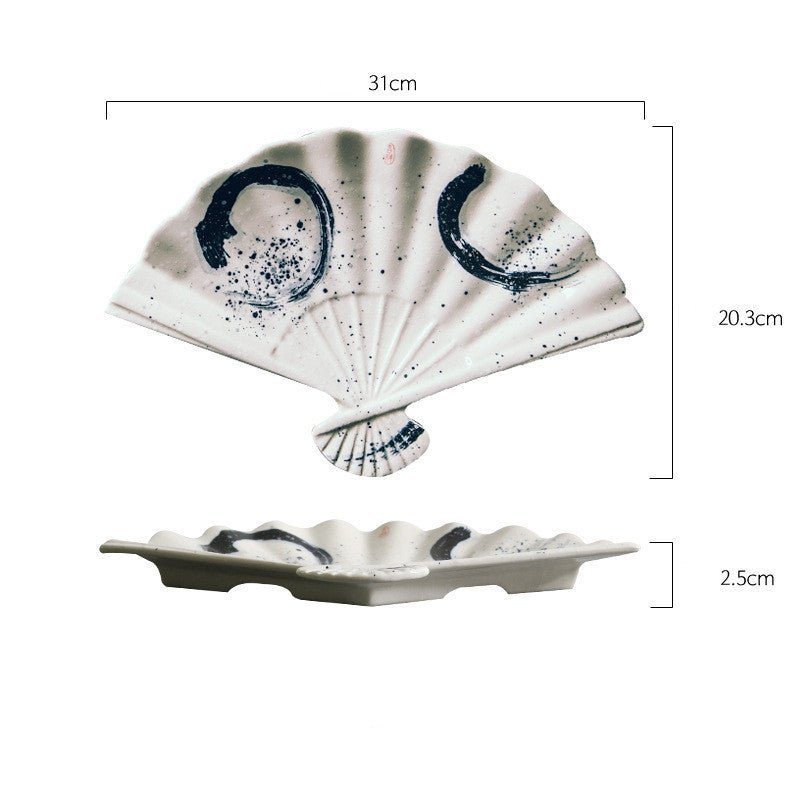 Personalized Sushi Plate, Ceramic Plate And flat Plate, Good - Looking Tableware - Hearth & Lume