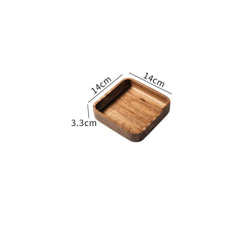 Breakfast Plate, Fruit Plate, Wooden Western Food Plate - Hearth & Lume