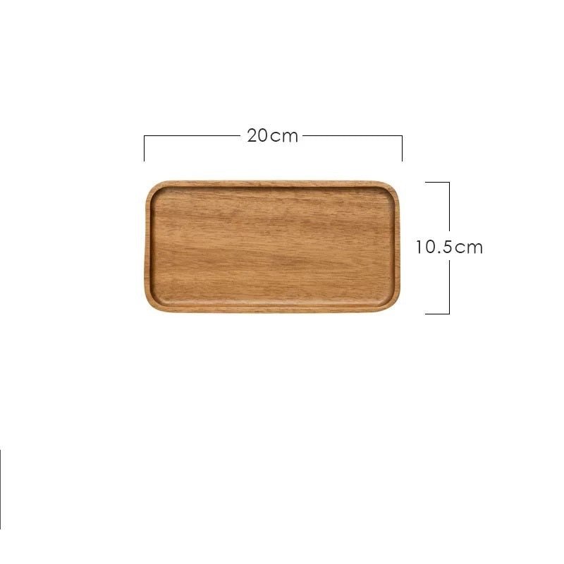 Breakfast Plate, Fruit Plate, Wooden Western Food Plate - Hearth & Lume