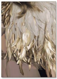 Nordic Ins Light Luxury Feather Living Room Sofa Background Wall Decorative Painting - Hearth & Lume