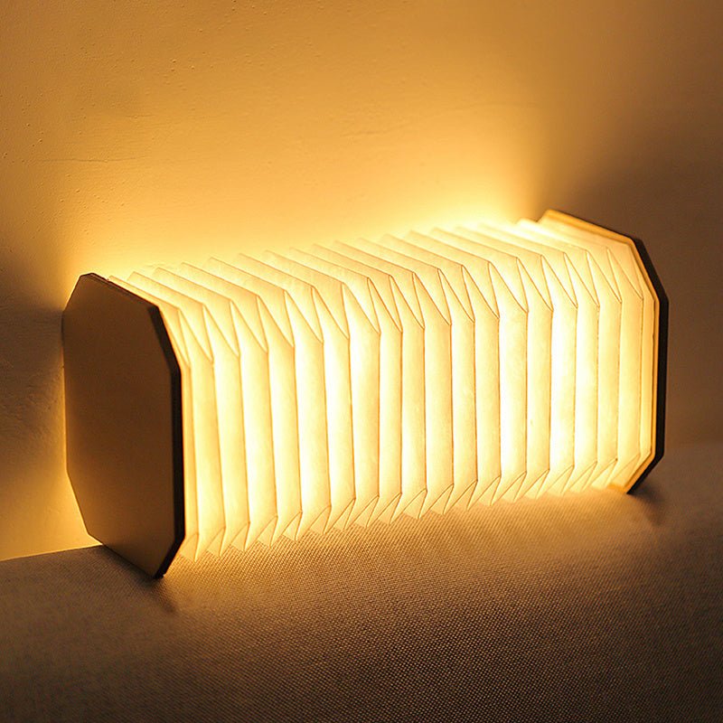 Creative Gift Led Portable Retro Lamp Usb Rechargeable Wooden Lamp - Hearth & Lume