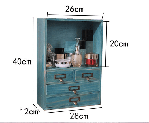 No Hole Wooden Wall Shelf Wall Decoration Wall Cabinet Creative Lattice Storage Cabinet Living Room Bedroom Storage Rack - Hearth & Lume