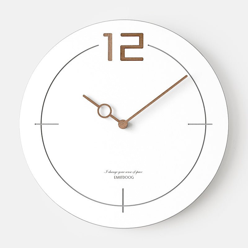Nordic Minimalist Clock, Wall Clock, Living Room - Hearth & Lume