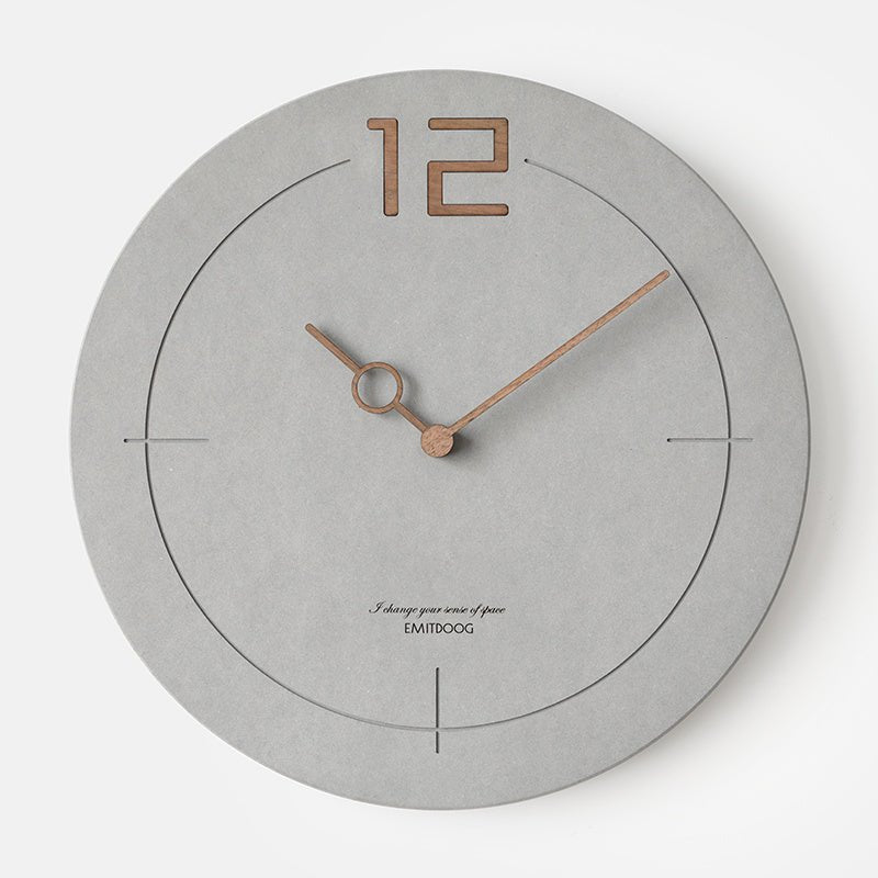 Nordic Minimalist Clock, Wall Clock, Living Room - Hearth & Lume