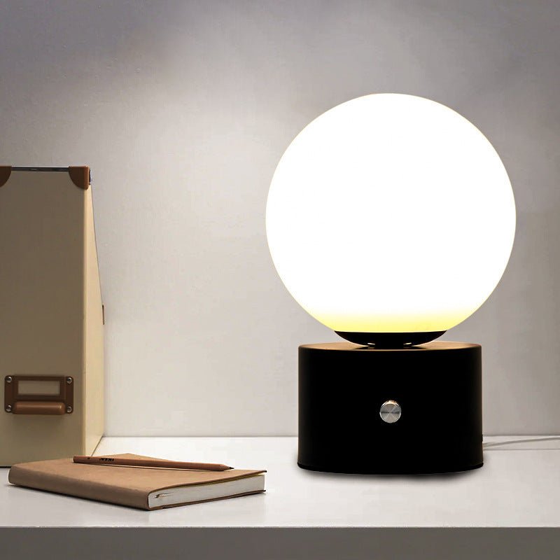 Desk Lamp Bedside Lamp Bedroom Touch Nordic Romantic Round Intelligent Lamp - Hearth & Lume