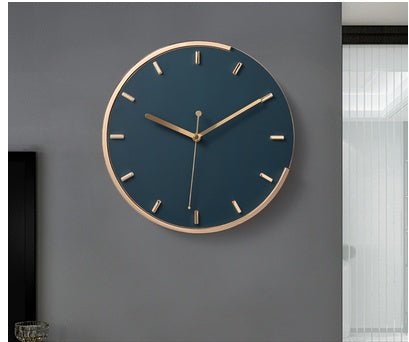 Nordic Light Luxury Decorative Clock Wall Hanging Fashion Wall Clock - Hearth & Lume