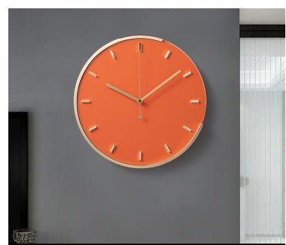 Nordic Light Luxury Decorative Clock Wall Hanging Fashion Wall Clock - Hearth & Lume