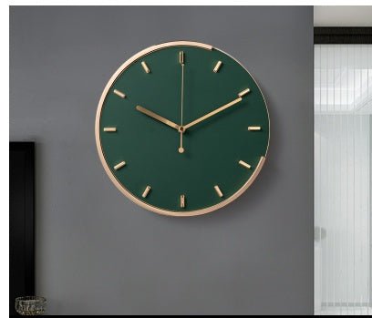 Nordic Light Luxury Decorative Clock Wall Hanging Fashion Wall Clock - Hearth & Lume