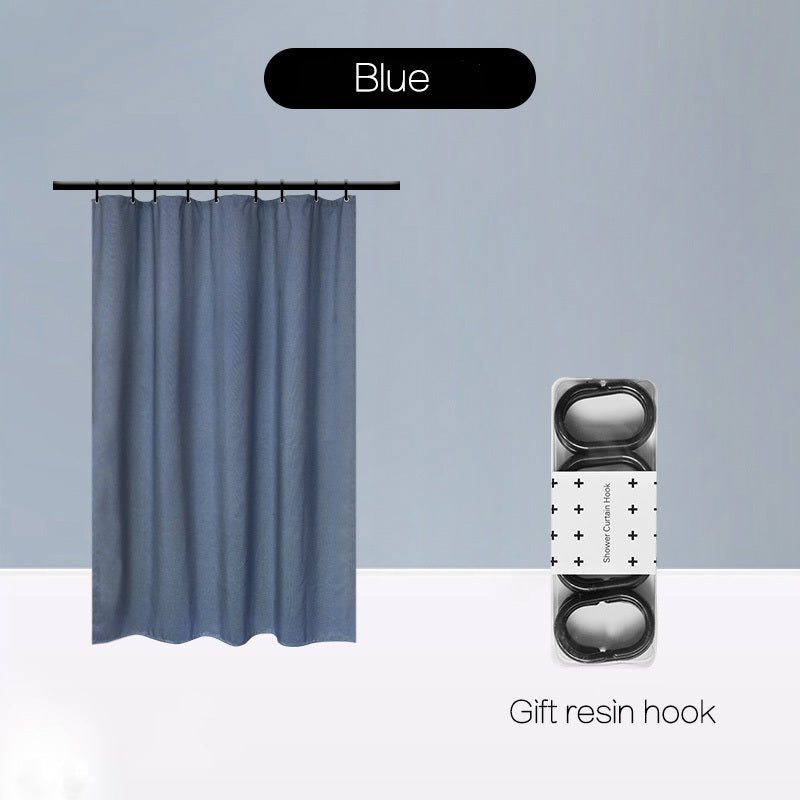 Magnetic Suction Non - Perforated Waterproof Bathroom Curtain - Hearth & Lume